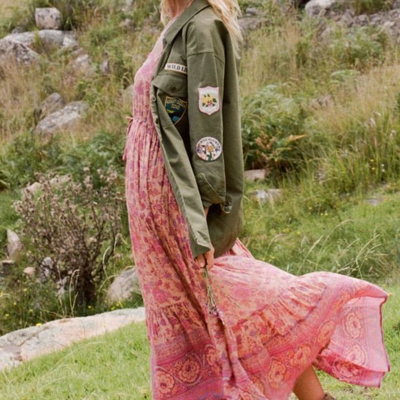 Spell Great Ocean Road Overshirt Khaki NWT S - Picture 14 of 14